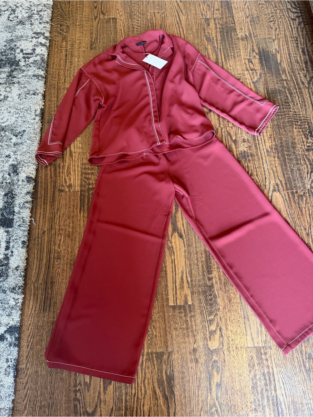 Brick-Red Two-Piece Set - Picture 8 of 8